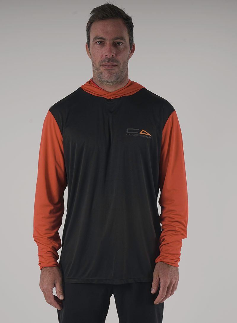 Hooded Long Sleeve Sun Tee