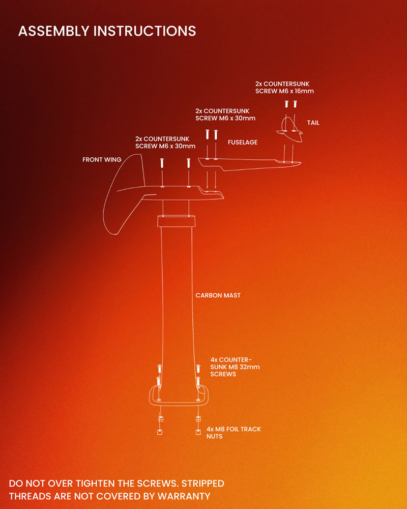 Stainless Steel Replacement Bolt Set
